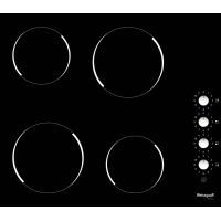 Электрическая варочная панель Weissgauff HV 640 BK 410085