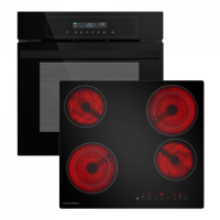 Комплект Maunfeld_ Bergen Духовой шкаф AEOD6063B Варочная панель AVCE594D2BK