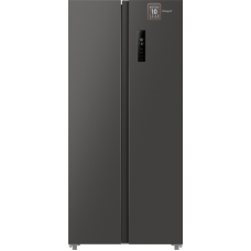 Холодильник Weissgauff WSBS 500 Inverter NoFrost Dark Grey 433 048