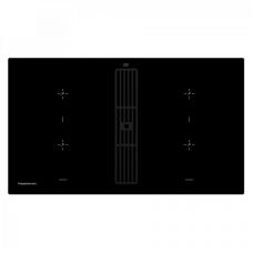 Индукционная варочная панель с вытяжкой Kuppersbusch KMI 9850.0 SR Black Velvet