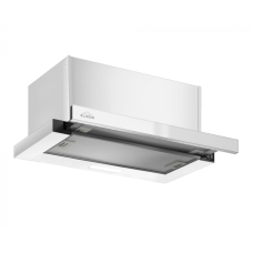 Кухонная вытяжка Elikor_ Slide Glass 50П-1000 белый/белый