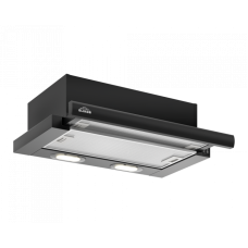 Встраиваемая вытяжка Elikor Интегра 50П-400-В2Л черный/черный