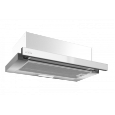 Кухонная вытяжка Elikor Интегра GLASS 60Н-400-В2Д нержавеющая сталь/белый