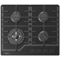 Газовая варочная поверхность Midea MG593TGB черный