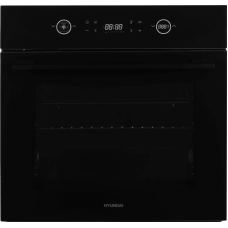 Электрический духовой шкаф Hyundai HEO 6752 BG черное стекло