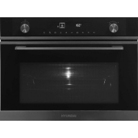 Электрический духовой шкаф Hyundai HMEO 6540 DX черный/графитовый